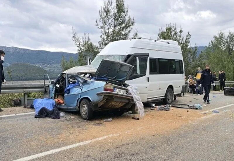 Тяжелое ДТП в Турции,