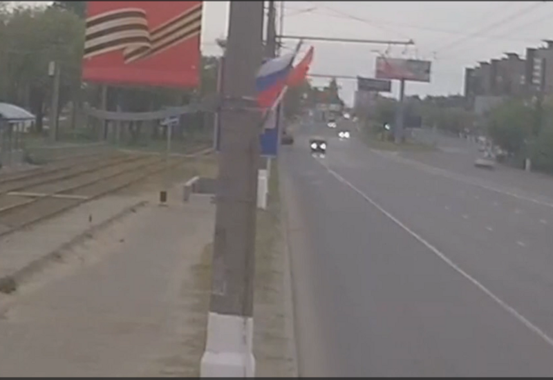 В российском городе катафалк влетел в подземный переход